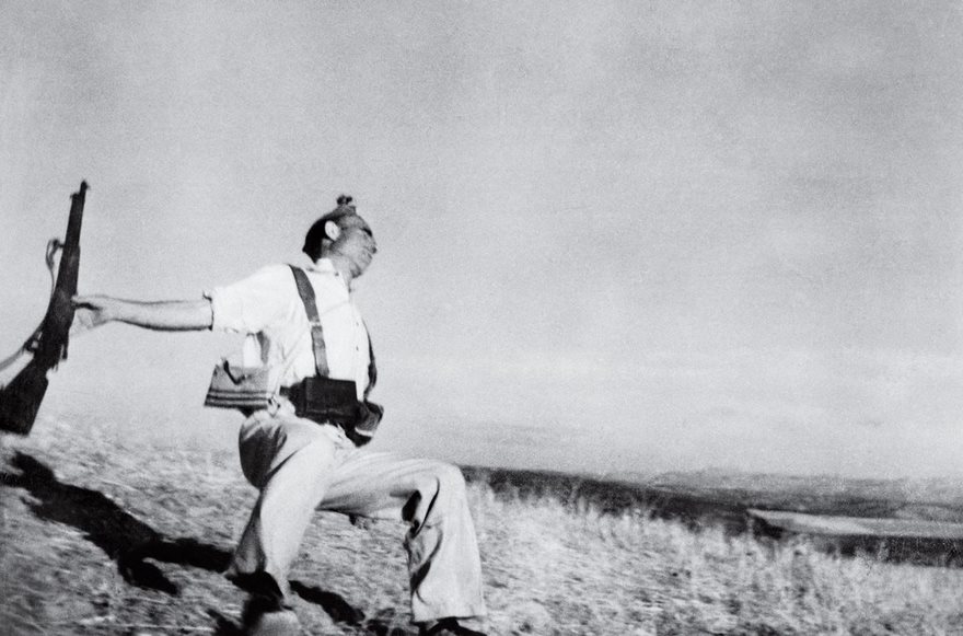 #67 The Falling Soldier, Robert Capa, 1936 - Top 100 Of The Most Influential Photos Of All Time #67 The Falling Soldier, Robert Capa, 1936 - Top 100 Of The Most Influential Photos Of All Time