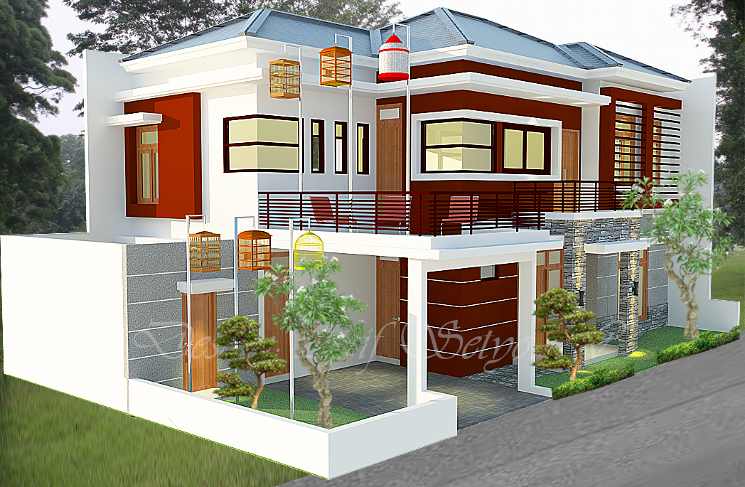 Desain Cafe Ruang Terbuka - Setelan l