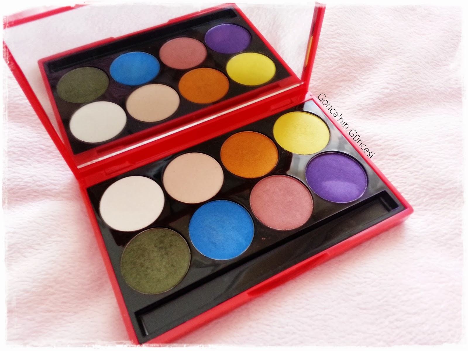 Flormar Passionate Dots Eye Shadow Palette/ Far Paleti PD41 Gonca�nın