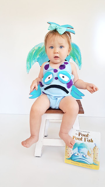 This little costume will leave your little pout-pout fish feeling smooch-worthy and is fairly simple to put together! Get ready to win all the costume contests and spread the cheery-cheeries with this epic DIY book inspired costume!