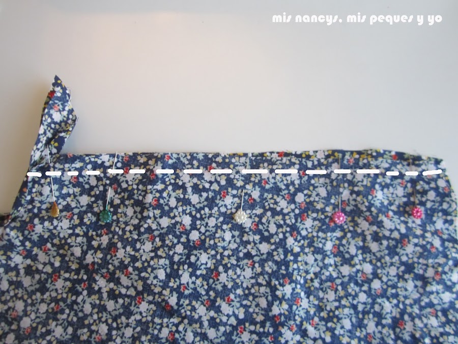 mis nancys, mis peques y yo, tutorial blusa sin mangas niña (patrón gratis), coser costados
