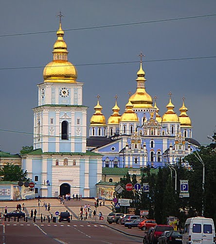 viaje a Ucrania St. Michael's Cathedral in Kiev, Ukraine