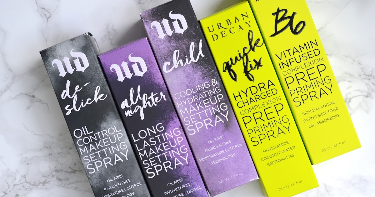 MAKEUP | Urban Decay and Setting Sprays | Cosmetic Proof Vancouver nail art and lifestyle blog