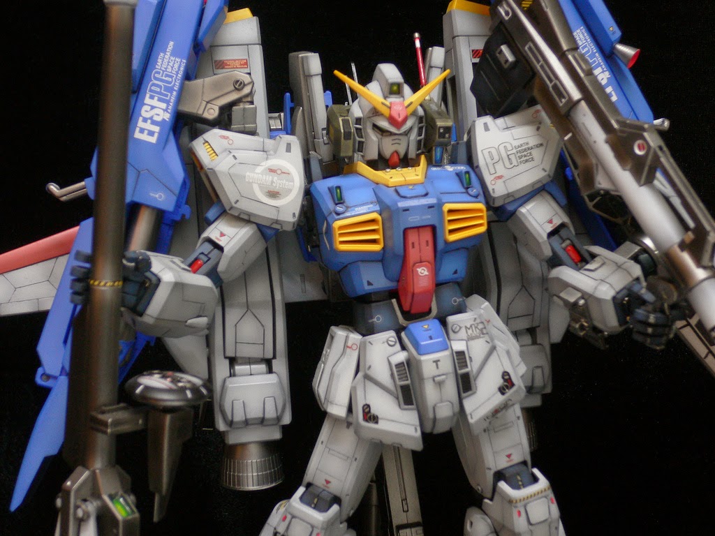 MG 1/100 Gundam Mk. II Super Gundam Custom Build Gundam Kits