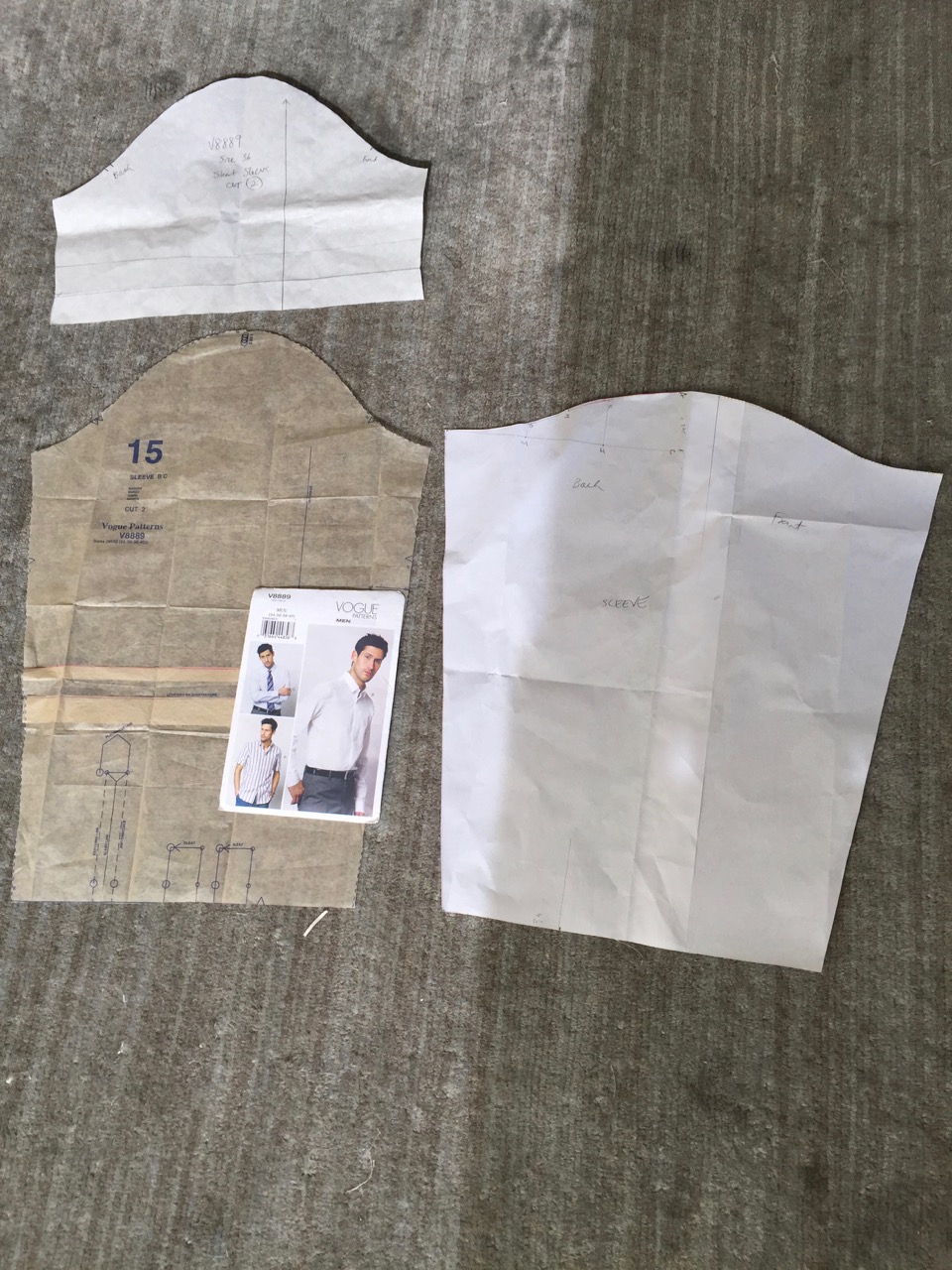 male pattern boldness Drafting a Men's Shirt Pattern From Scratch