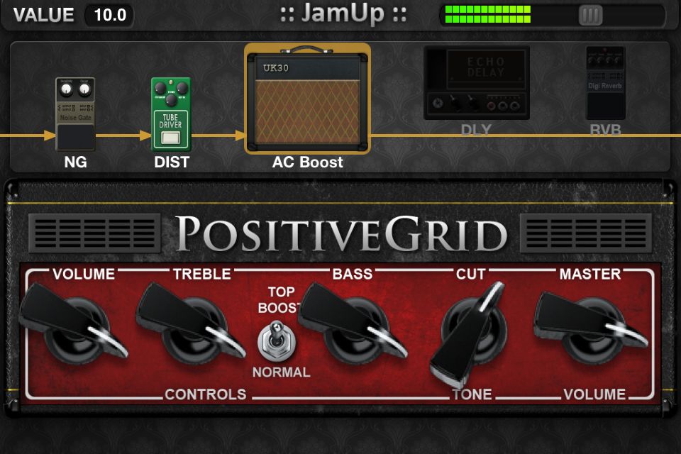 TouchWorshipper JamUp Lite beta test report new iOS guitar effects