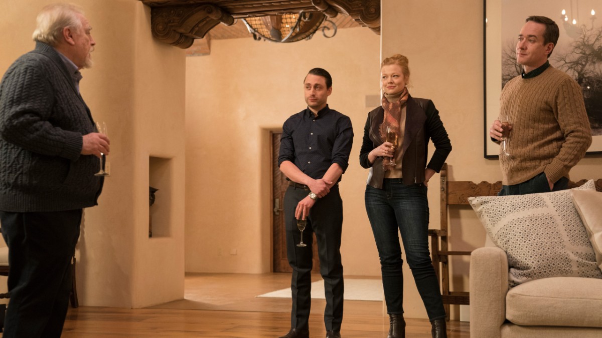 It was therapy time for the Roy family and I have to say, about time! It was a relief to find