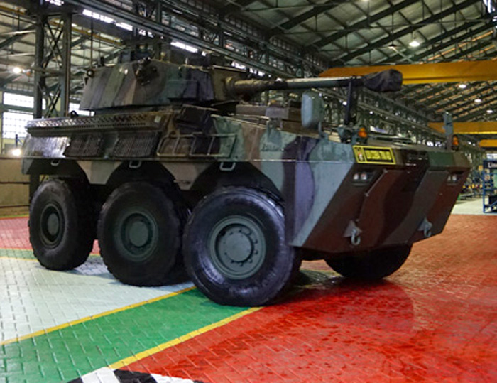 Panser Badak buatan PT Pindad Panser Badak buatan PT Pindad