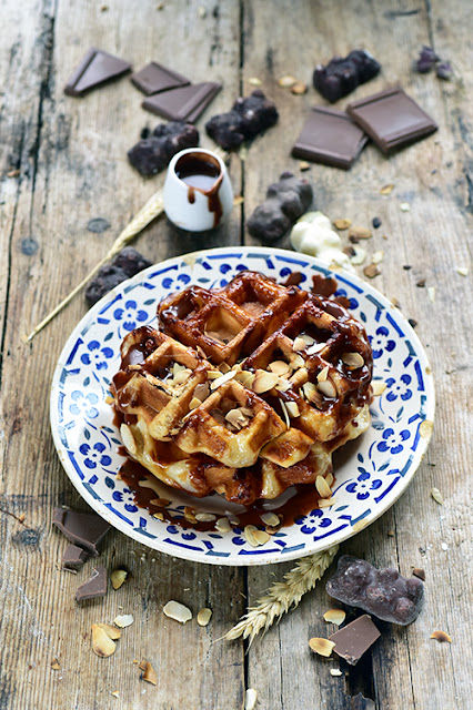 Gaufre au chocolat 1 Mes gaufres feuilletées très chocolat