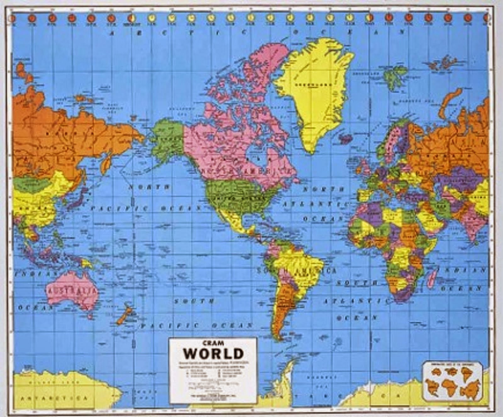 WORLD POLITICAL MAP