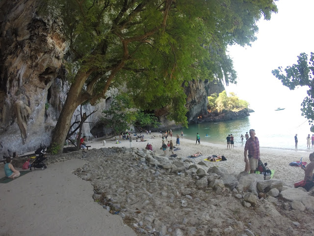 Beautiful views Railay Beach Thailand View