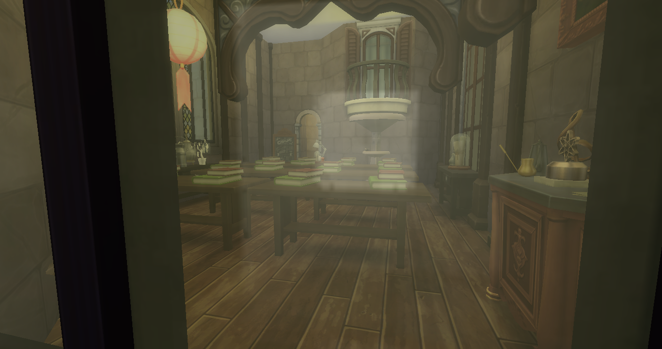 Hogwarts The Sims 4 ปราสาทฮอกวอตส์ The Sims 4