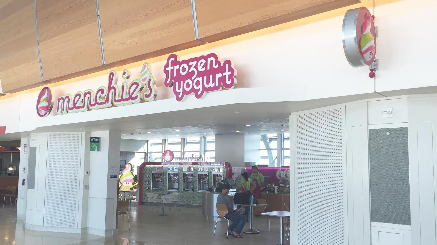The San Jose Blog Menchie's Frozen Yogurt Opened First Airport