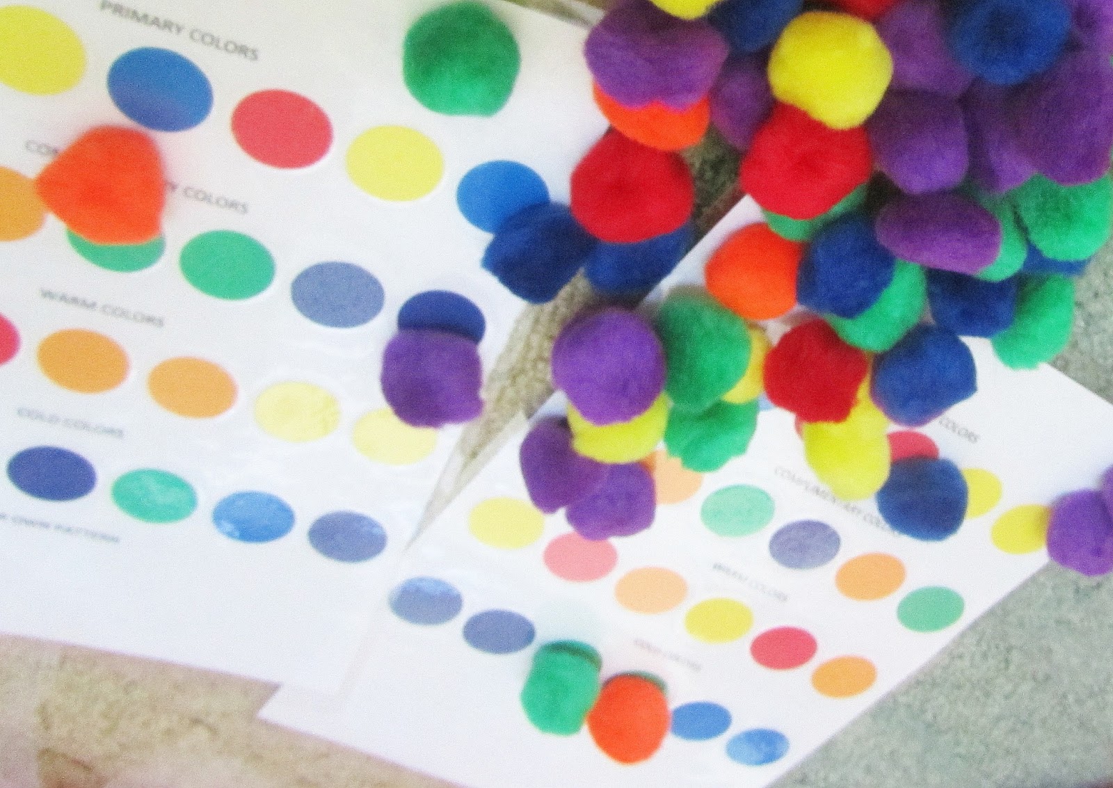 Pinning with purpose pom pom patterns