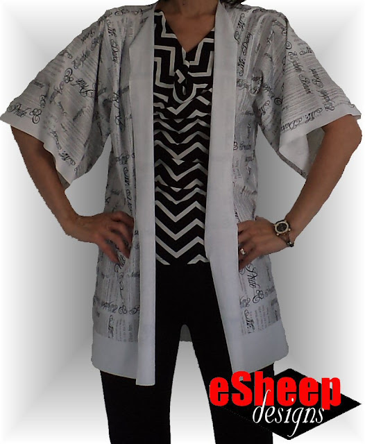 Pride & Prejudice Kimino Inspired Jacket by eSheep Designs