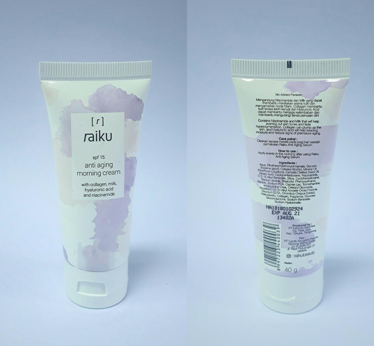 raiku anti aging serum