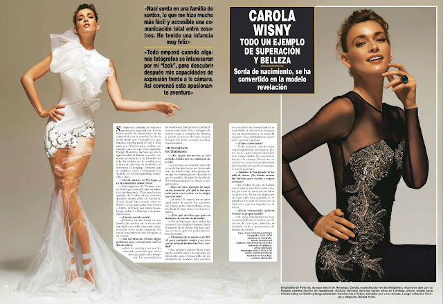 Reportaje de Carola Wisny (Insolera) en la revista Hola!