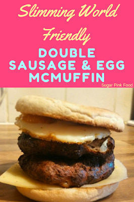 Slimming World sausage egg mcmuffin recipe