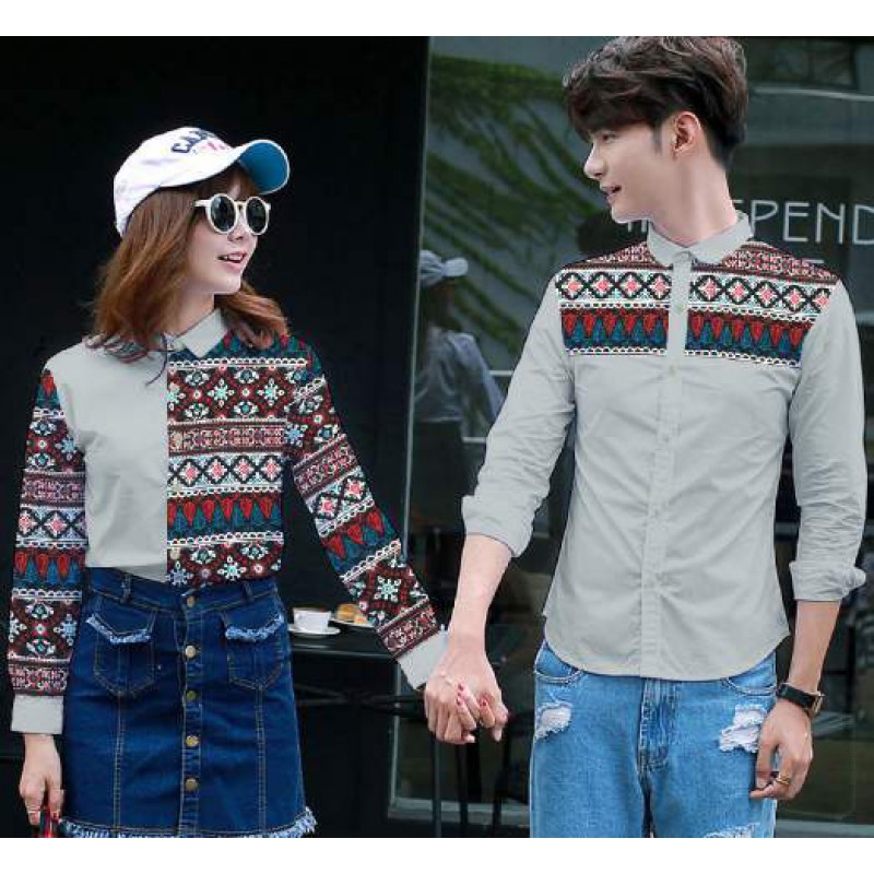 Jual Online Batika Grey Couple Murah di Jakarta Bahan Katun Terbaru Jual Online Batika Grey Couple Murah di Jakarta Bahan Katun Terbaru