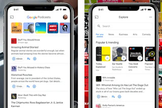 app podcast android iphone Google podcasts
