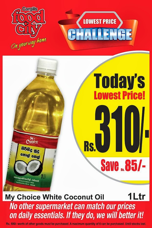 Colombo Things to Do Today's Lowest Price at Cargills FoodCity My