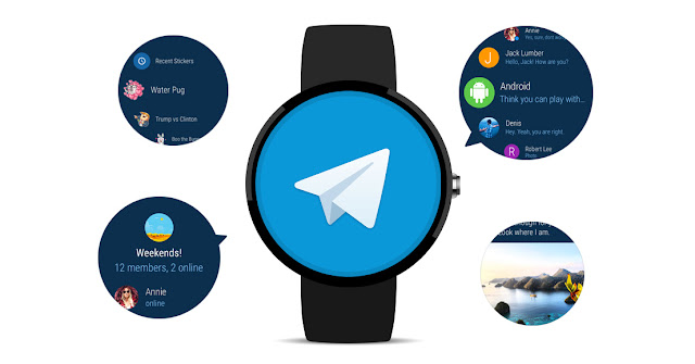 أعلنت شركة تليجرام Telegram عن إصدار نسخه من تطبيقها للساعات الذكيه أعلنت شركة تليجرام Telegram عن إصدار نسخه من تطبيقها للساعات الذكيه