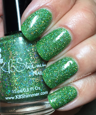 KBShimmer Mega Flame Collection, Spring 2016; Smells Like Green Spirit KBShimmer Mega Flame Collection, Spring 2016; Smells Like Green Spirit