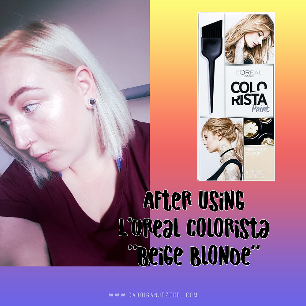 How I Transformed My Hair From Purple To Orange Cardigan Jezebel