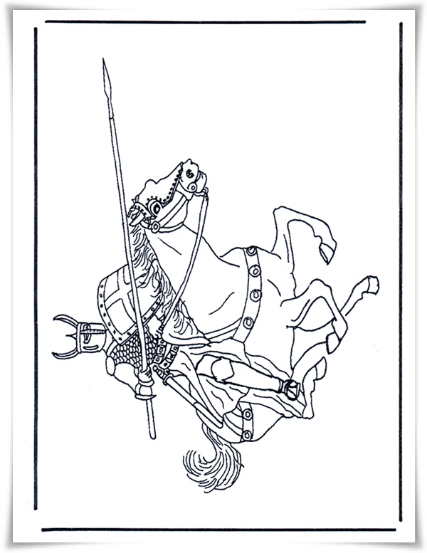Ausmalbilder zum Ausdrucken Ausmalbilder Ritter