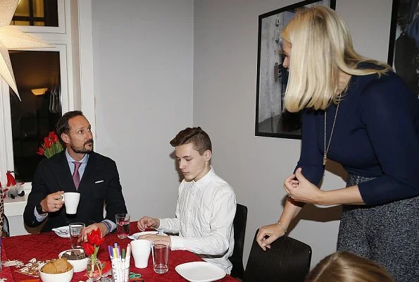 Crown Prince Haakon and Crown Princess Mette-Marit visited The Organisation for Families and Friends of Prisoners