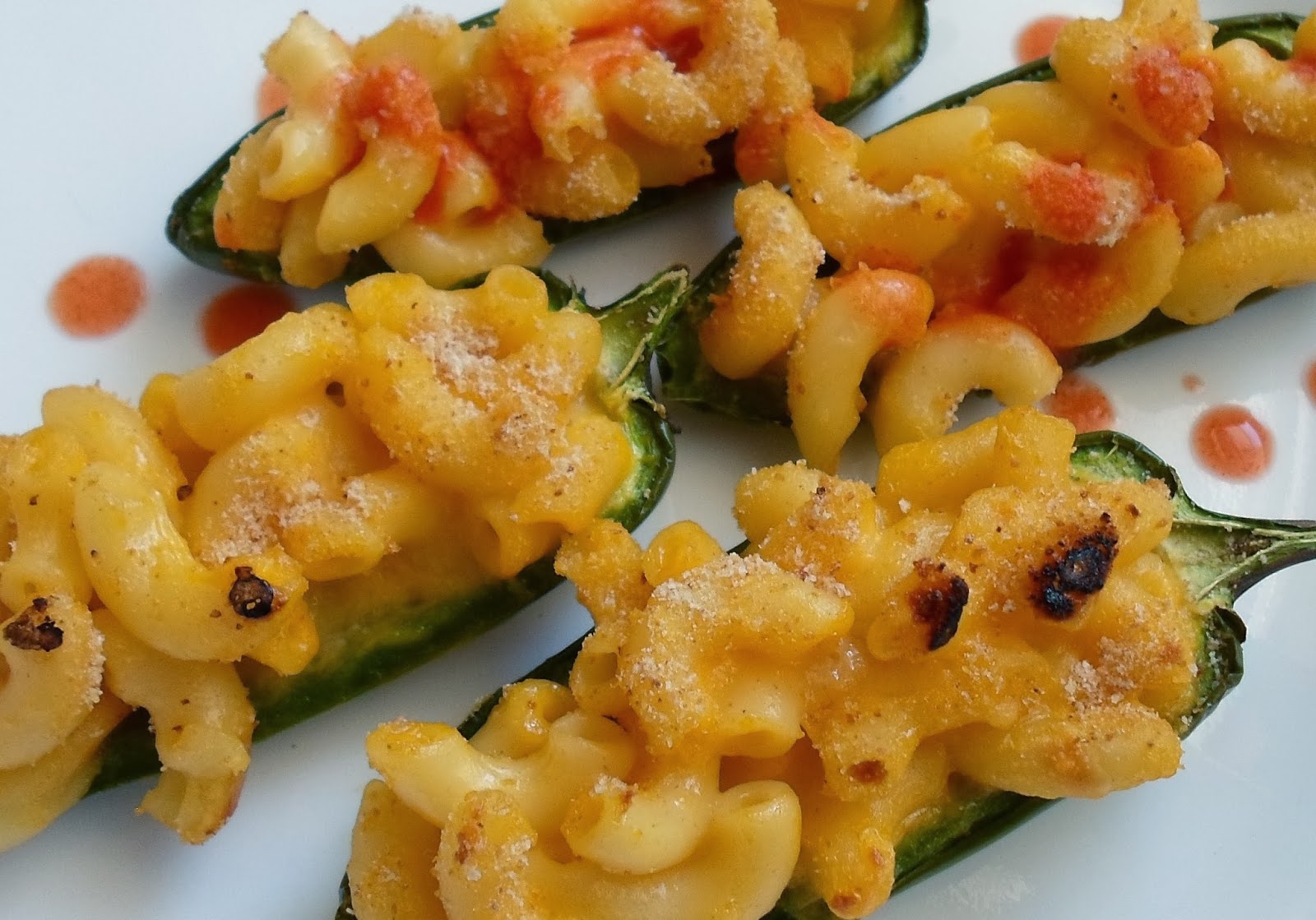Happier Than A Pig In Mud Macaroni and Cheese Stuffed Jalapenos