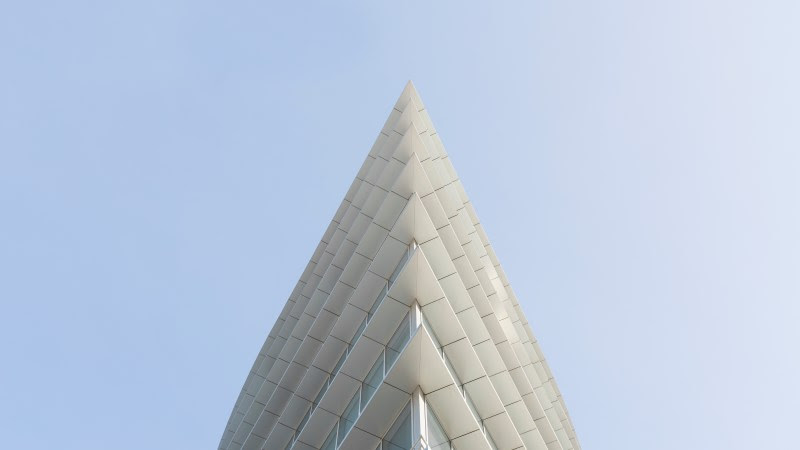 Sharp White Building