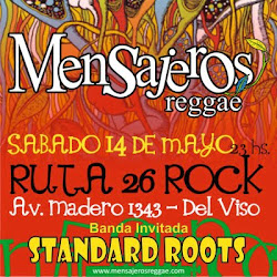 MENSAJEROS REGGAE-STANDARD ROOTS 14 de Mayo