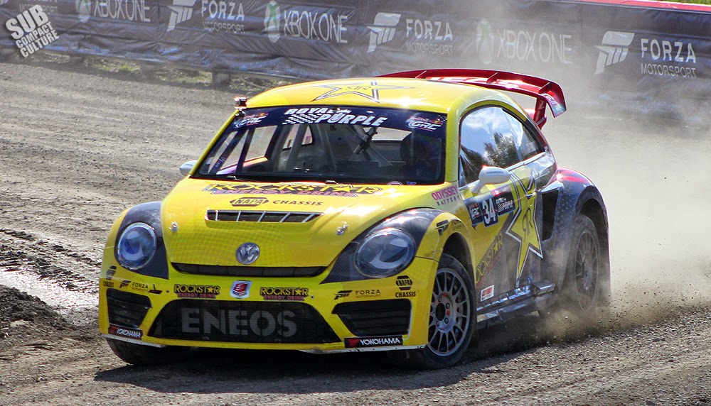 GRC VW Beetle driven by Tanner Foust