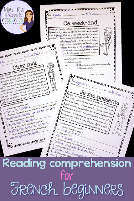 FrenchreadingactivitiesforbeginnersFrench1 Readingactivitiesaretheperfectwaytoexposestudentstoalotofnewvocabulary.ClickheretoreadmorewaystoteachvocabularyintheFrenchclass!