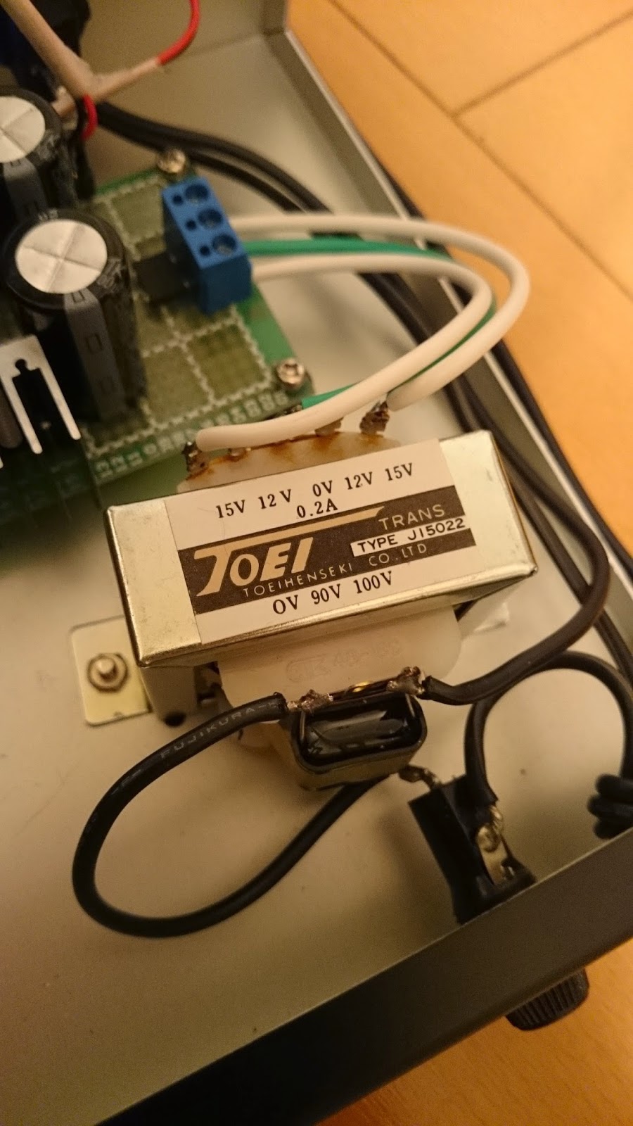 ヘッドホンアンプ備忘録 バイポーラ入力オペアンプをFET入力へ、電源部