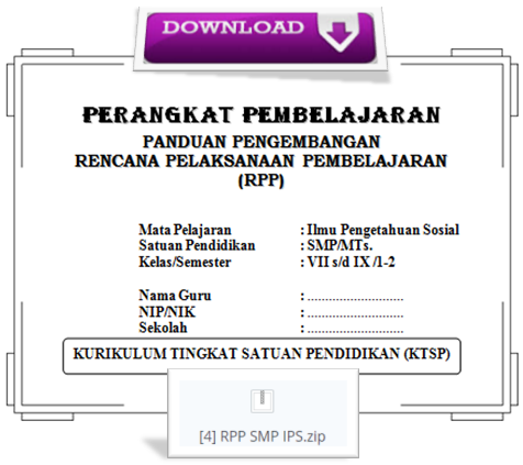 Rpp Ips Ktsp 2006 Kelas 7 8 9 Terpadu Format Doc Semester 1 2 Tahun 2018 Info Pendidikan Terbaru