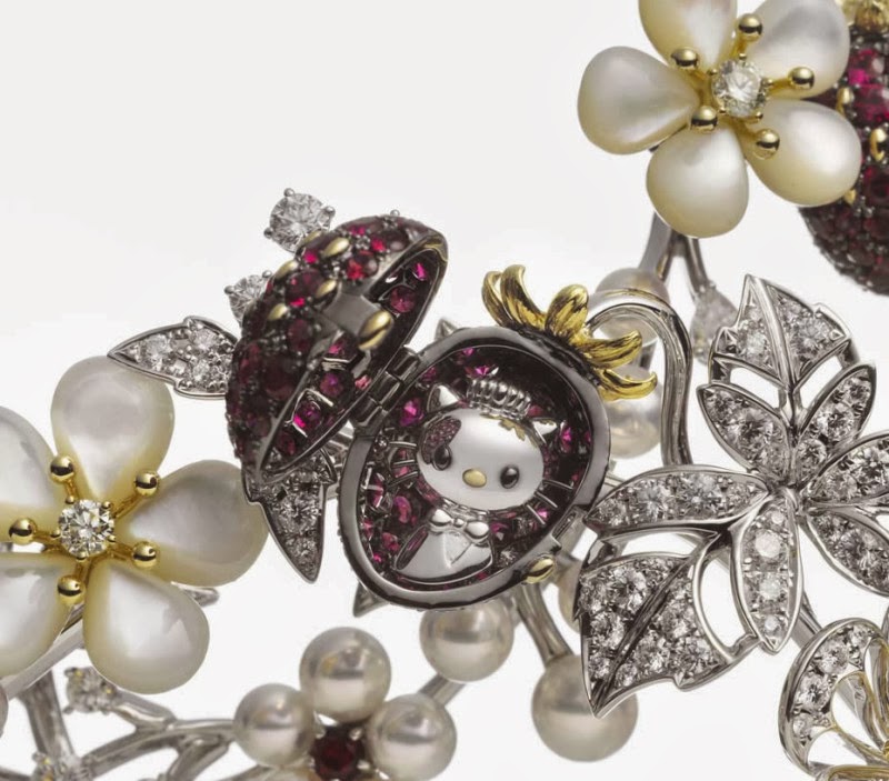 Unique Hello Kitty Tiara By Mikimoto Dazzles With Diamonds And ...
