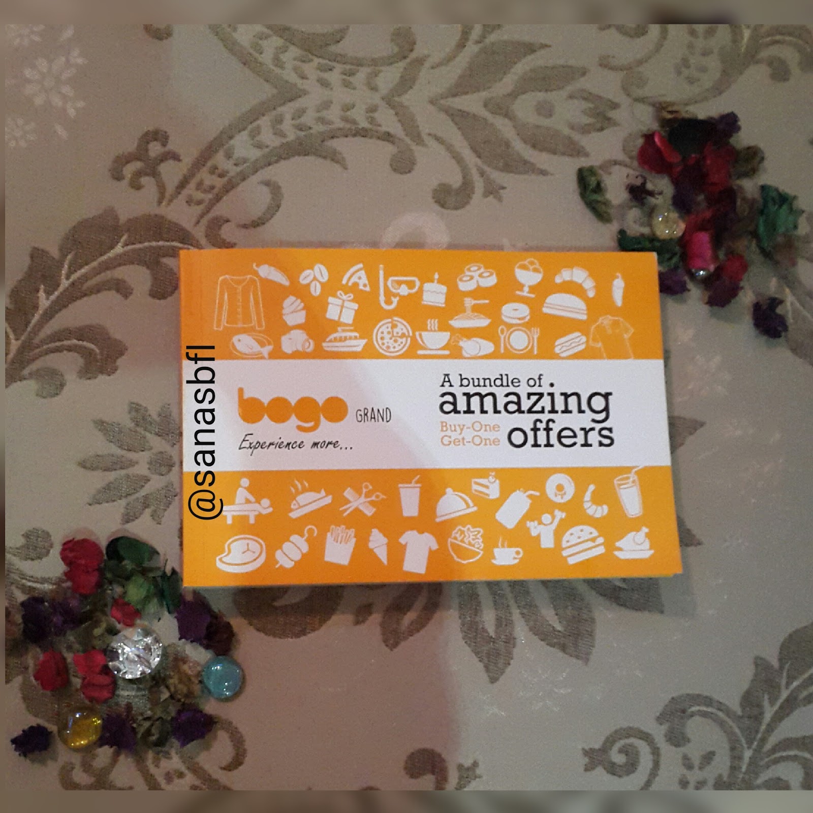 Sana's Blog for Life Bogo voucher book (pics and reviews )