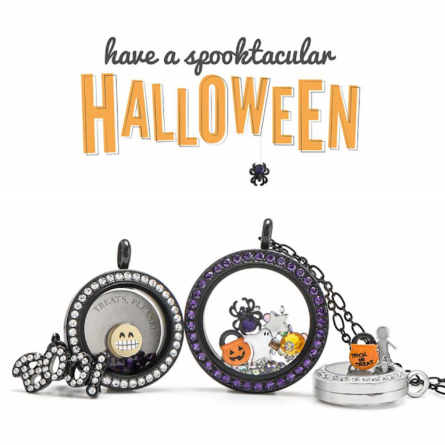  Origami Owl Halloween Collection at StoriedCharms.com