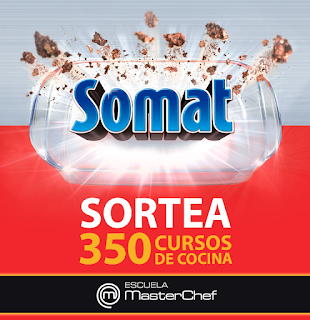 ¡Gana un curso de cocina online de la Escuela Masterchef con Somat!