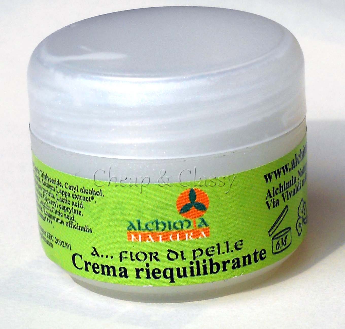 Cheap &amp; Classy Alchimia Natura A&hellip;Fior di Pelle Crema Riequilibrante