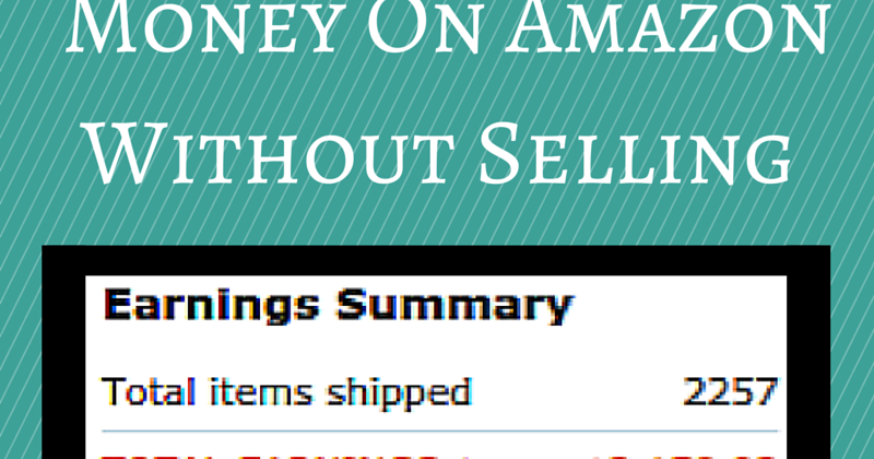 how can i make money on amazon without selling