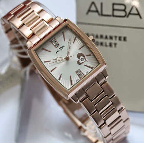 Jam Tangan Alba Model Kotak Mewah Jam Tangan Alba Model Kotak Anak Muda