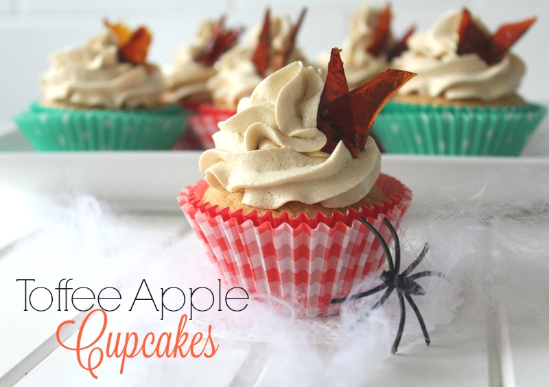 Toffee Apple Cupcakes Threadbare Creations