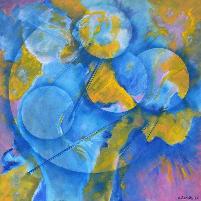 Французский художник. Evelyne Ballestra Французский художник. Evelyne Ballestra