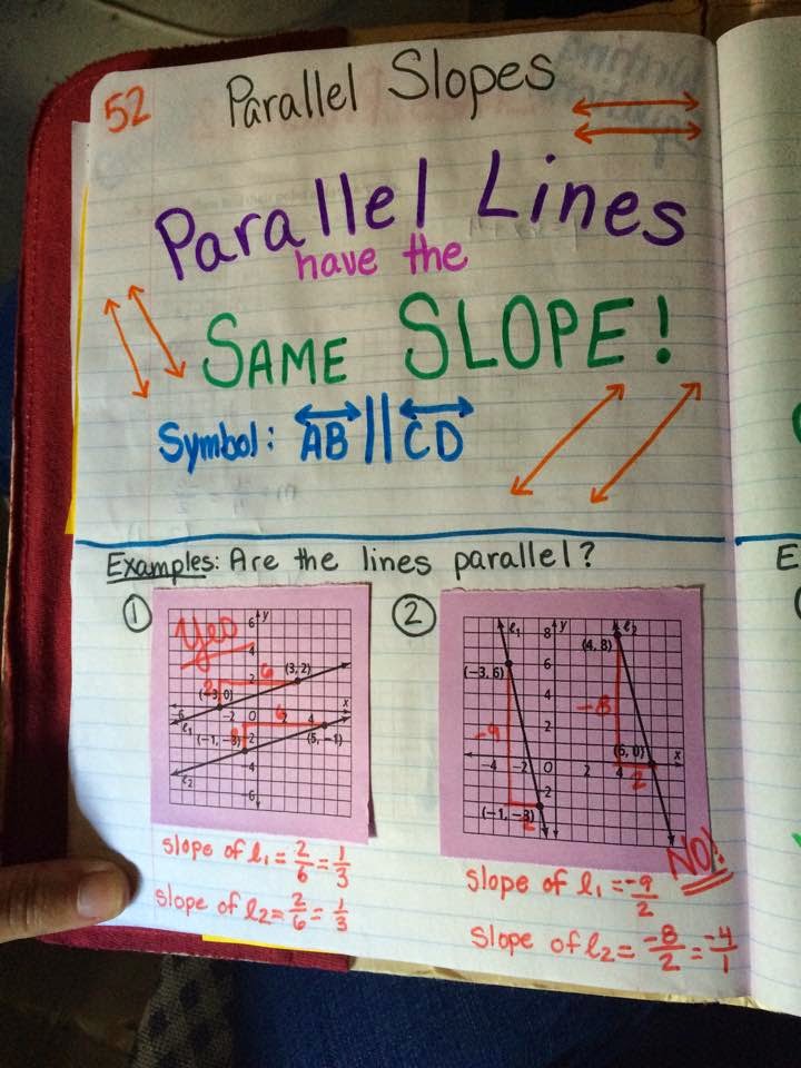 Mrs. Atwood's Math Class Parallel and Perpendicular Lines
