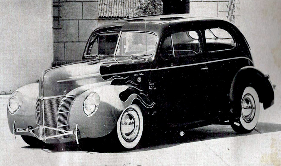 HOT RODS and JALOPIES Bob McCoy's 1940 Ford Sedan.....a California Gem
