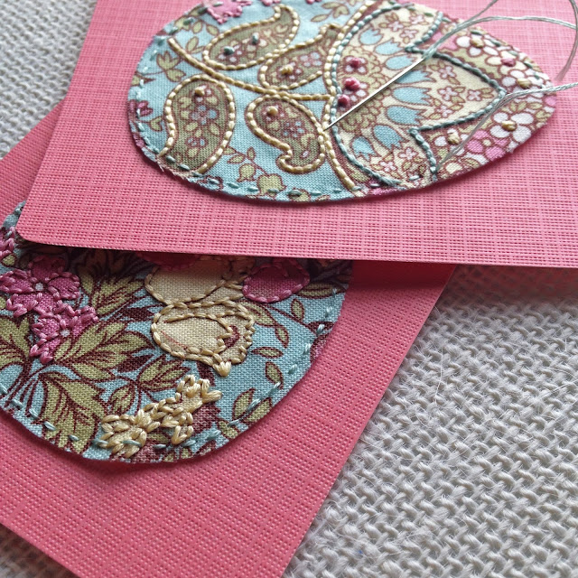 KBB Crafts & Stitches: Embroidered Easter Tags