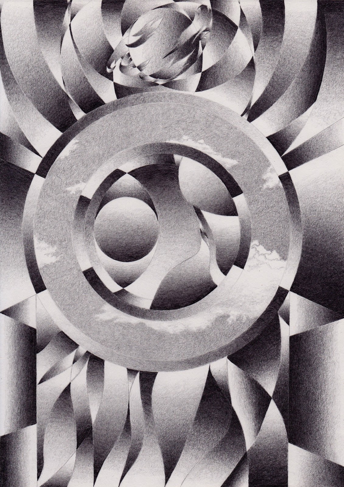 Life And Thought In Pencil Gradation Designs Not Just A Simple